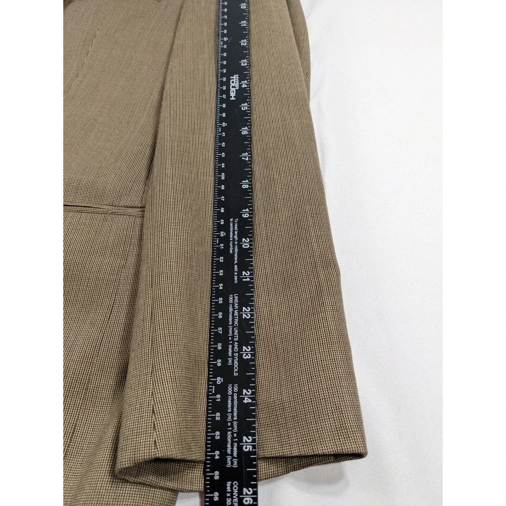 RALPH LAUREN Houndstooth 2 Button Dbl Vented Blazer Sport Coat‎ Jacket 42 L